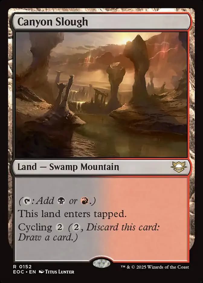 Card image of Canyon Slough