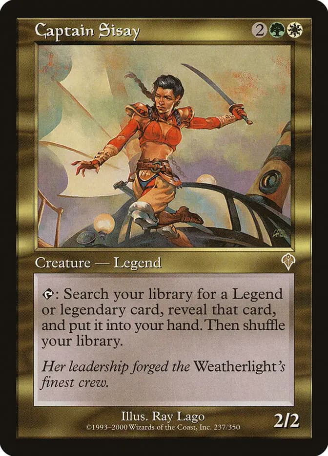 Card image of Captain Sisay