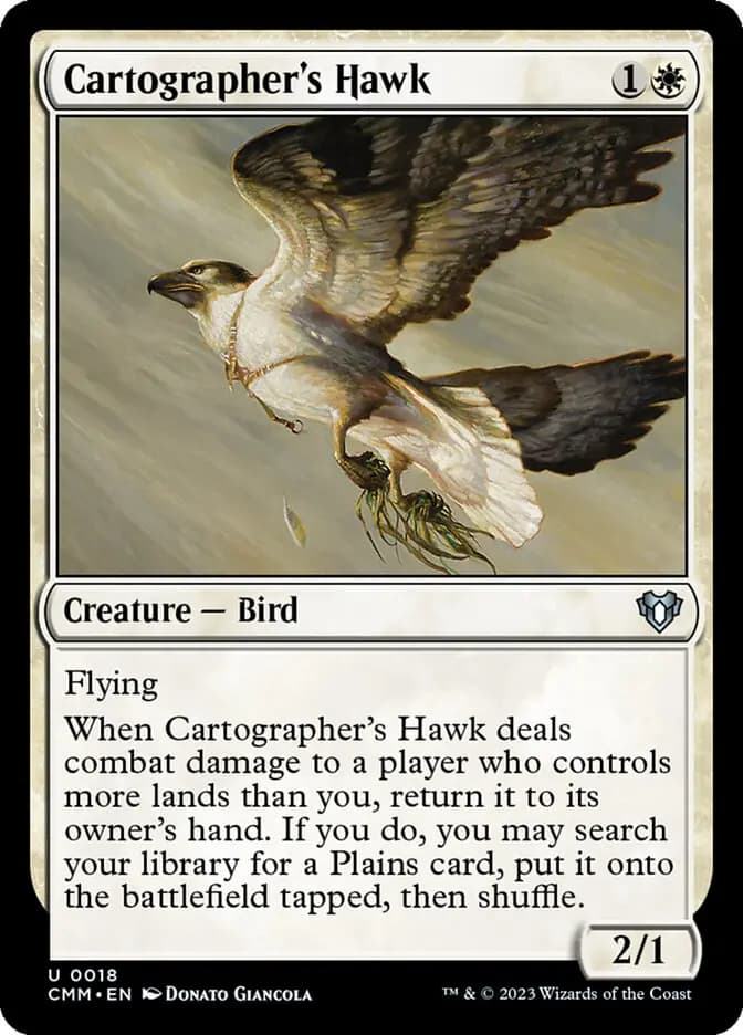 Card image of Cartographer's Hawk