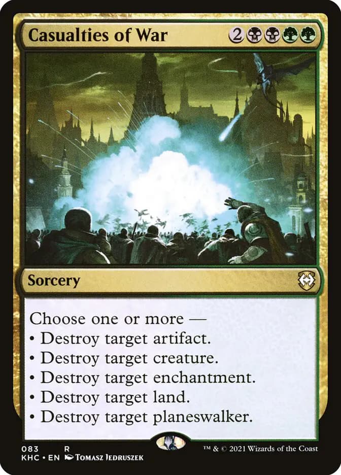 Card image of Casualties of War