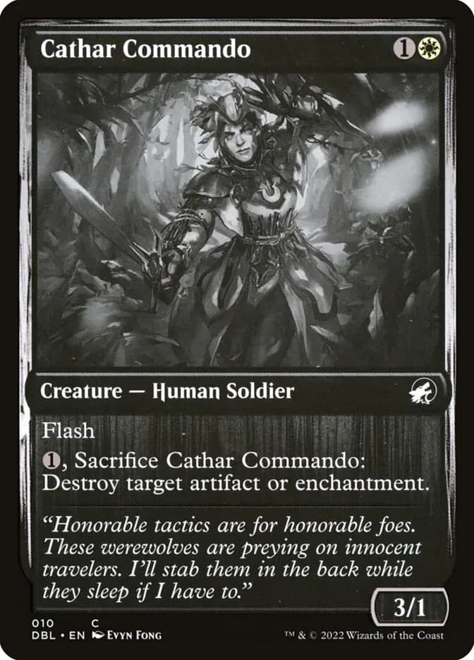 Card image of Cathar Commando