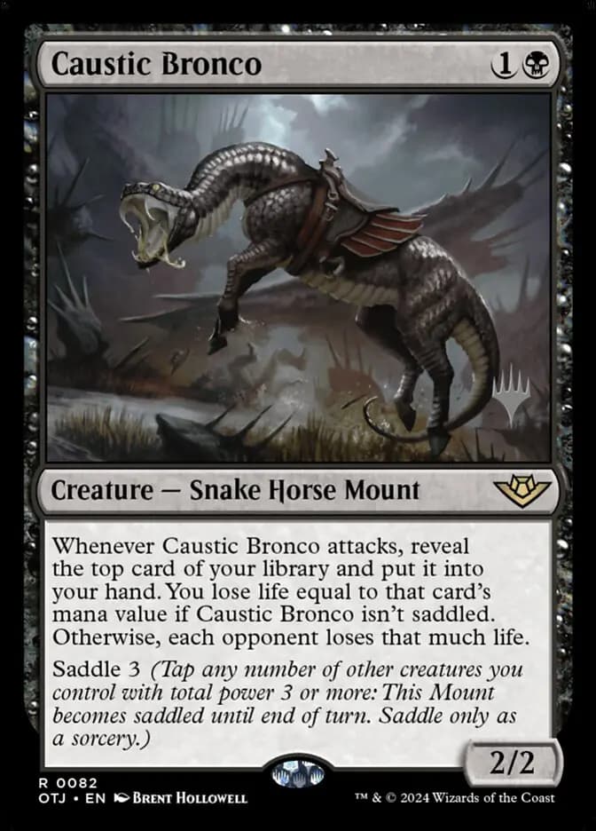 Card image of Caustic Bronco