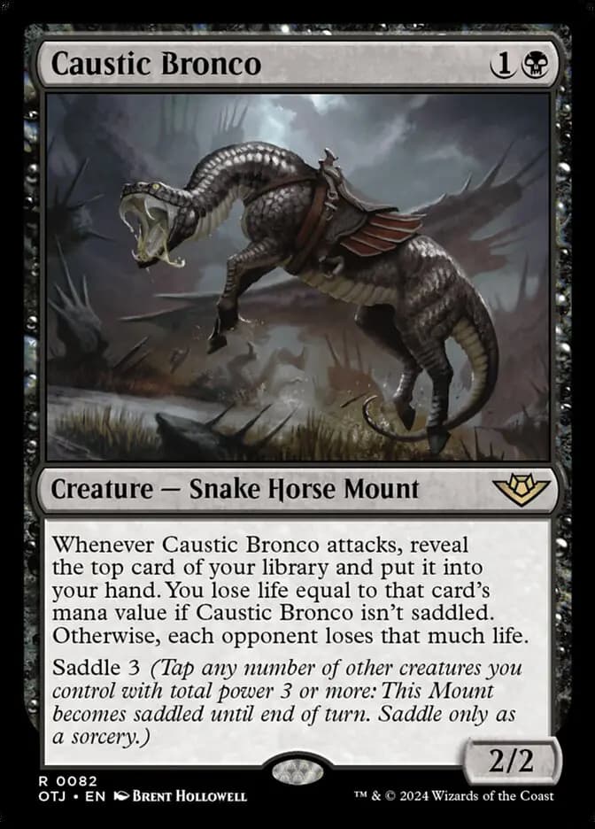Card image of Caustic Bronco