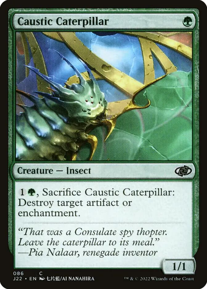 Card image of Caustic Caterpillar