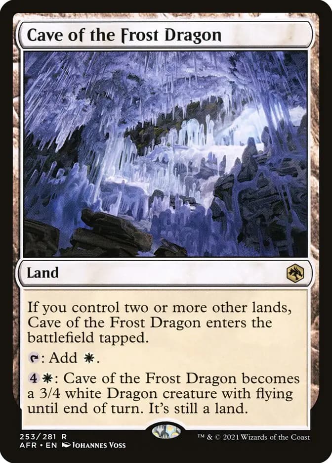 Card image of Cave of the Frost Dragon
