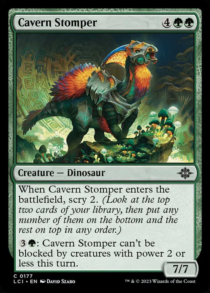 Card image of Cavern Stomper