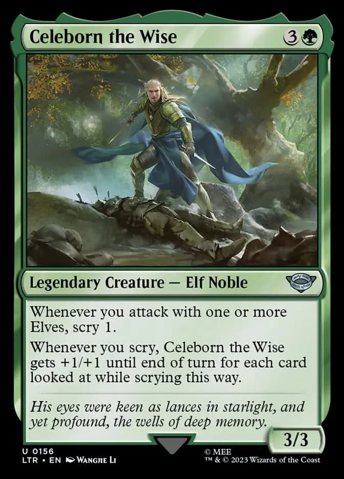 Card image of Celeborn the Wise