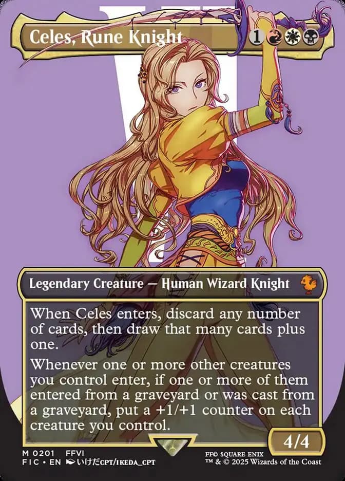 Card image of Celes, Rune Knight