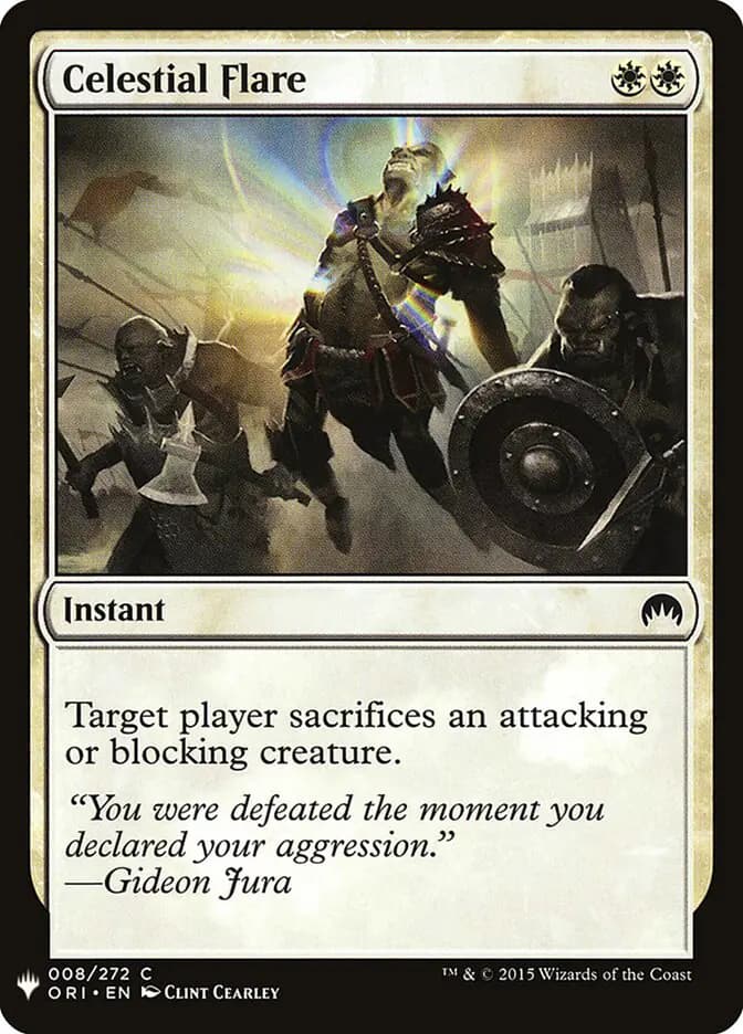 Card image of Celestial Flare