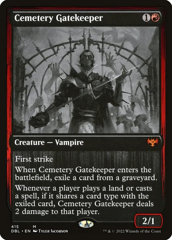 Card image of Cemetery Gatekeeper