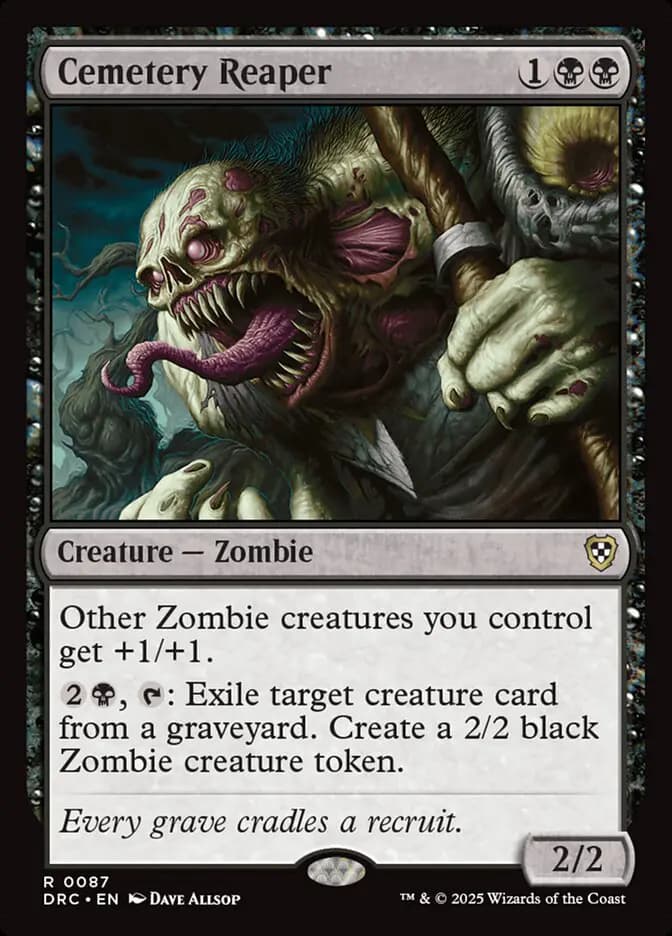 Card image of Cemetery Reaper