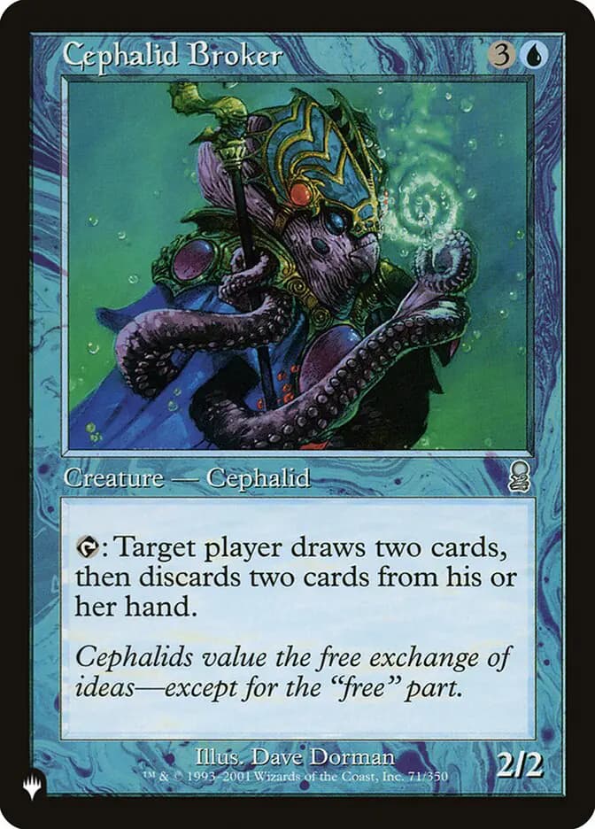 Card image of Cephalid Broker