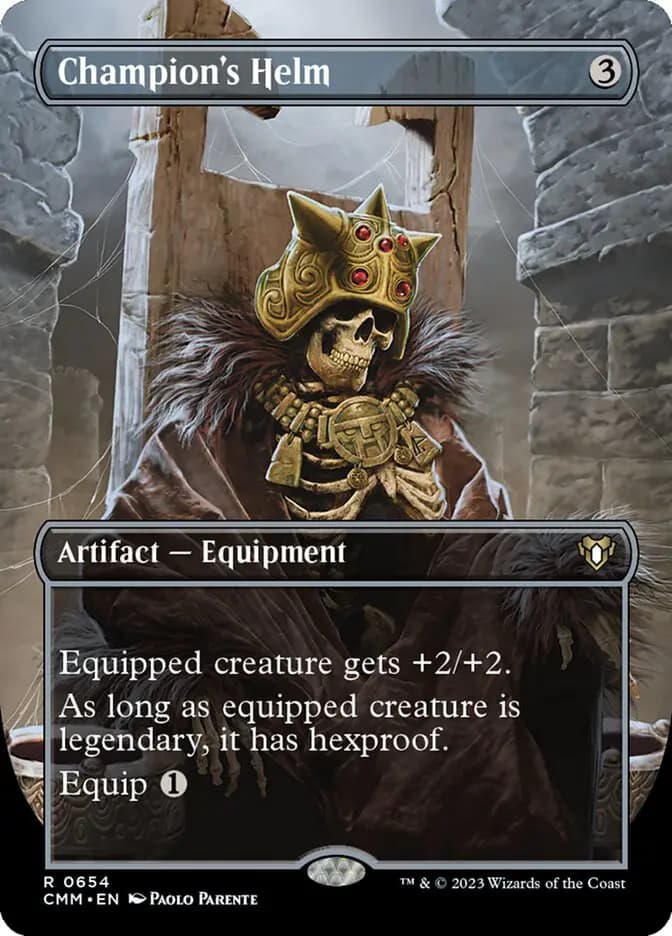 Card image of Champion's Helm