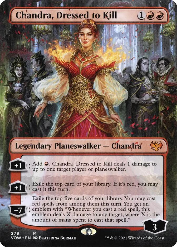 Card image of Chandra, Dressed to Kill