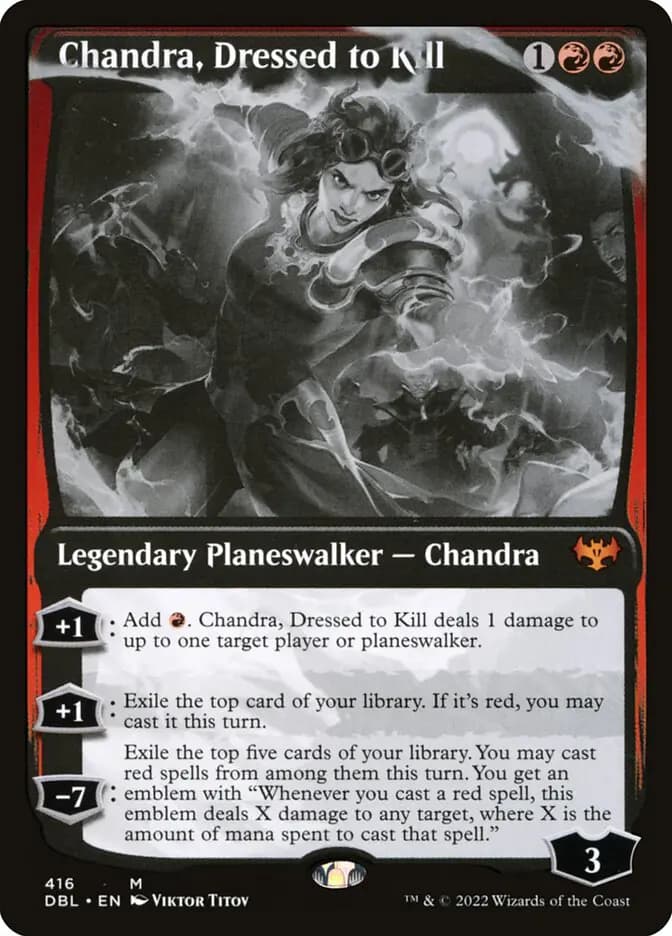 Card image of Chandra, Dressed to Kill