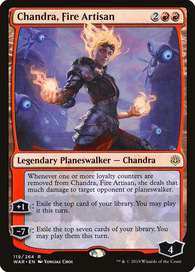 Card image of Chandra, Fire Artisan