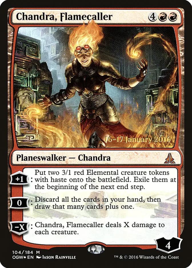 Card image of Chandra, Flamecaller