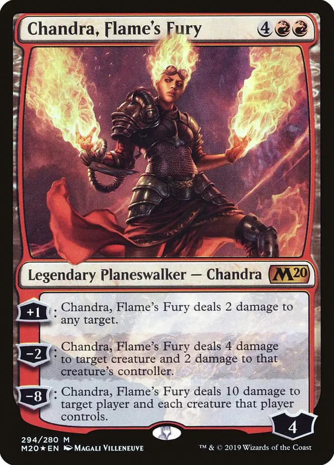 Card image of Chandra, Flame's Fury