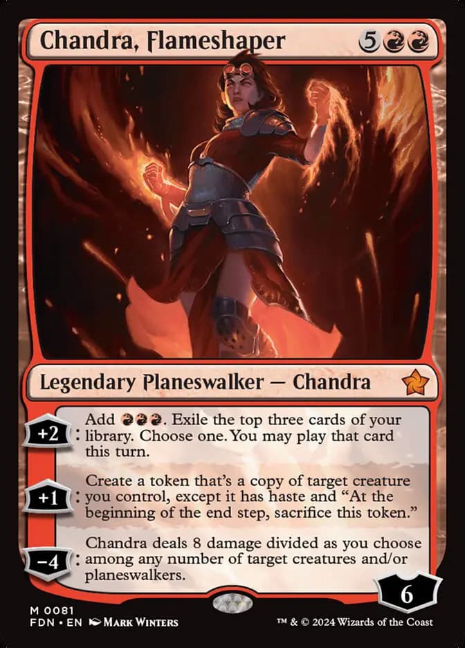Card image of Chandra, Flameshaper