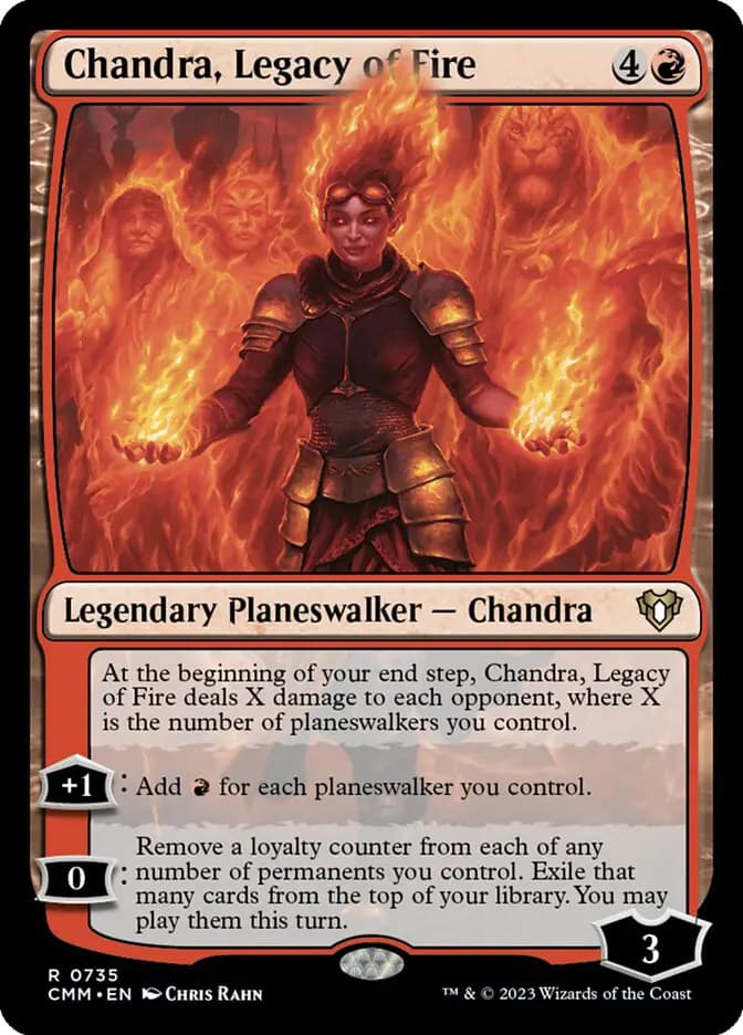 Card image of Chandra, Legacy of Fire