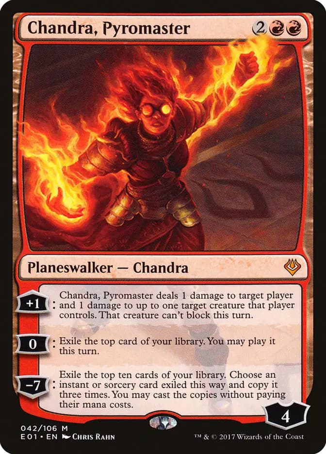 Card image of Chandra, Pyromaster