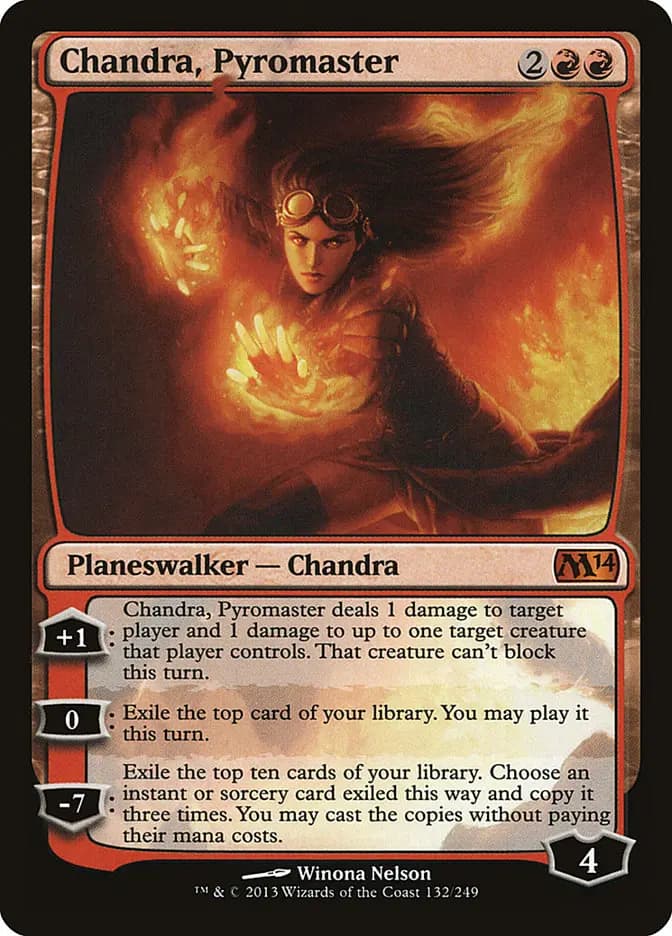 Card image of Chandra, Pyromaster