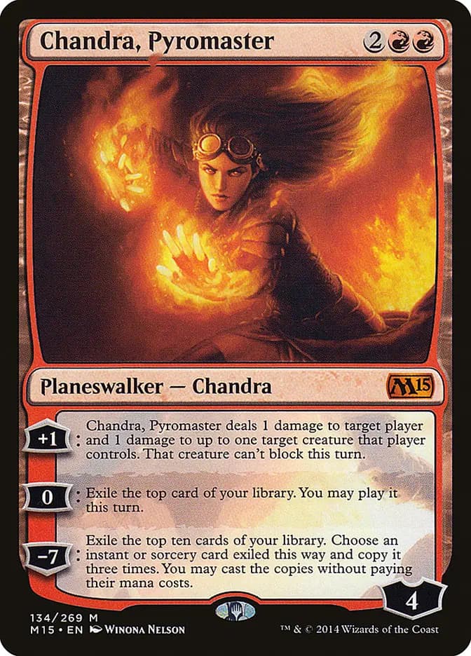 Card image of Chandra, Pyromaster
