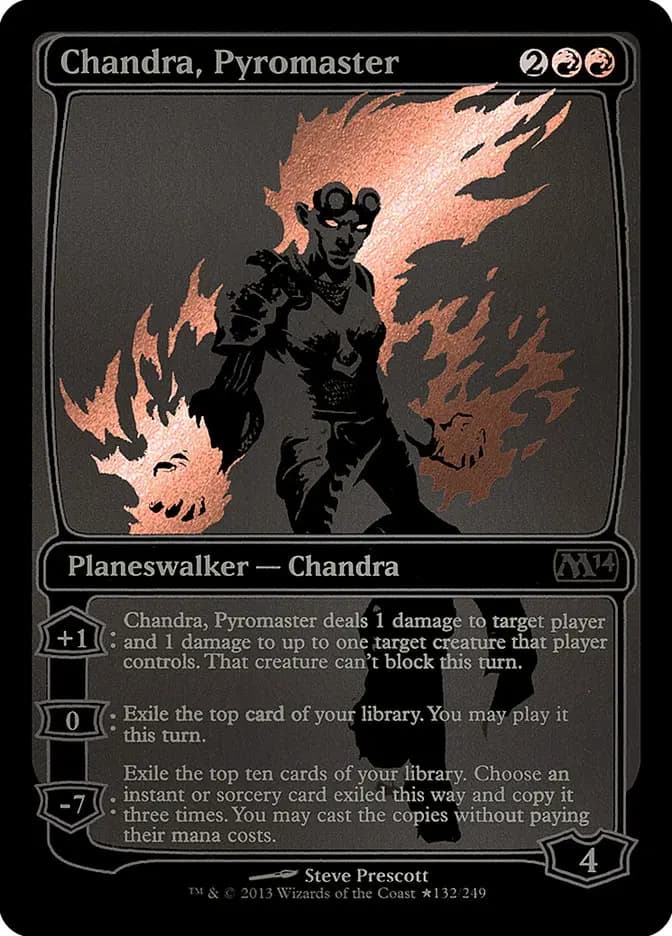Card image of Chandra, Pyromaster