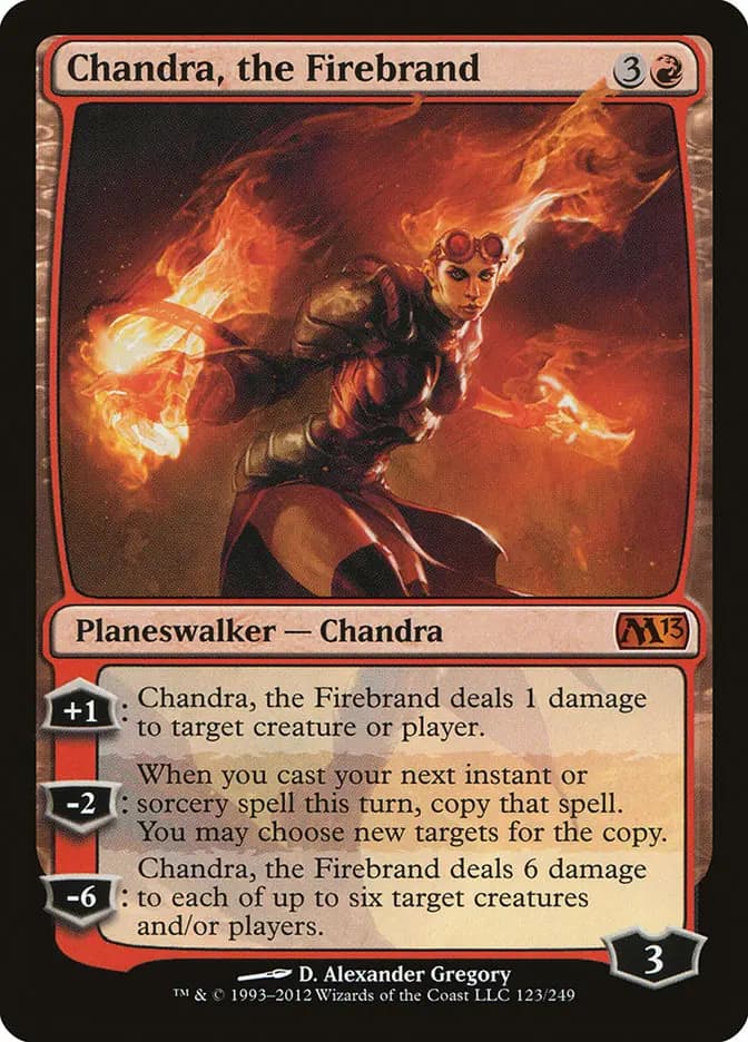 Card image of Chandra, the Firebrand