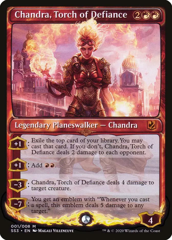 Card image of Chandra, Torch of Defiance