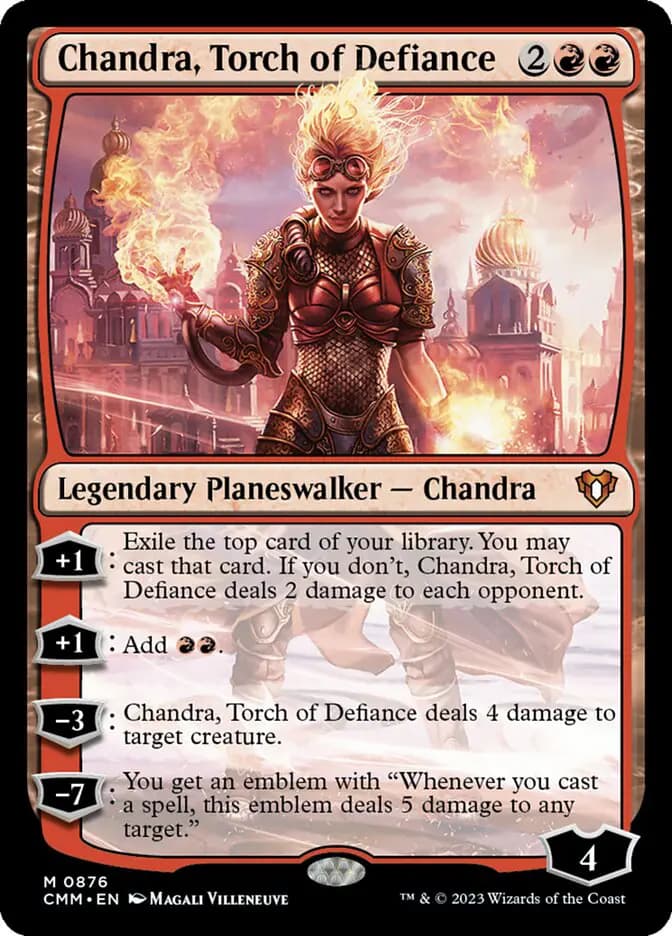 Card image of Chandra, Torch of Defiance