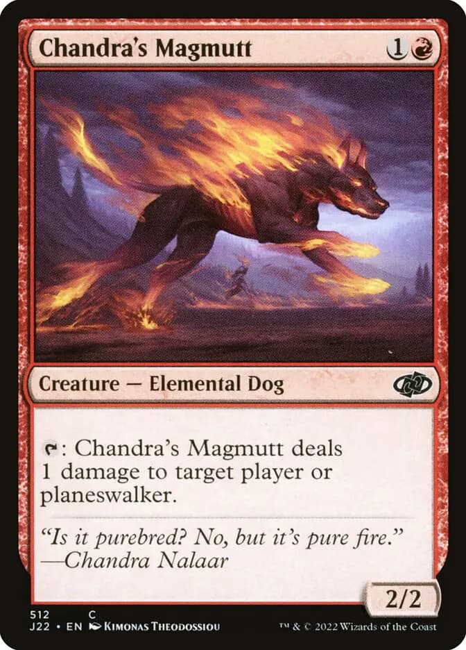 Card image of Chandra's Magmutt