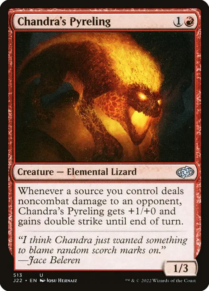 Card image of Chandra's Pyreling