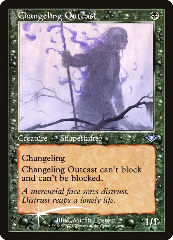 Card image of Changeling Outcast