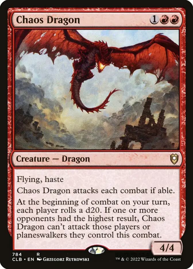 Card image of Chaos Dragon