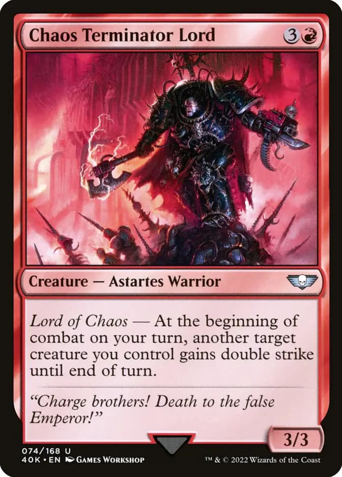 Card image of Chaos Terminator Lord
