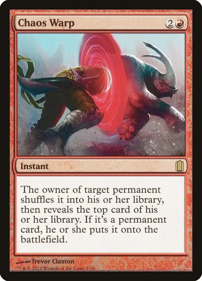 Card image of Chaos Warp