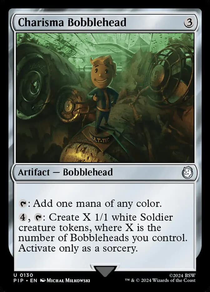 Card image of Charisma Bobblehead