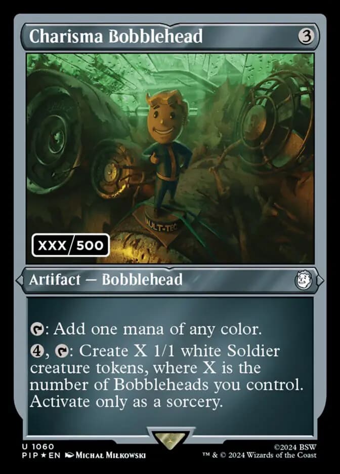 Card image of Charisma Bobblehead