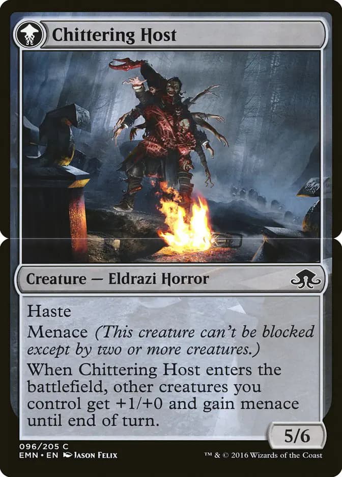 Card image of Chittering Host