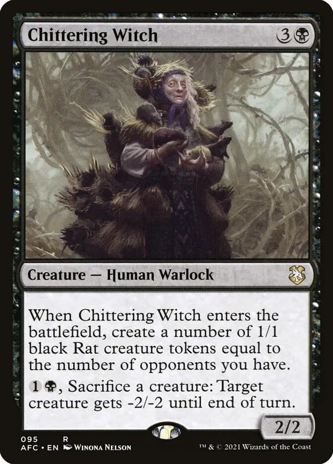 Card image of Chittering Witch
