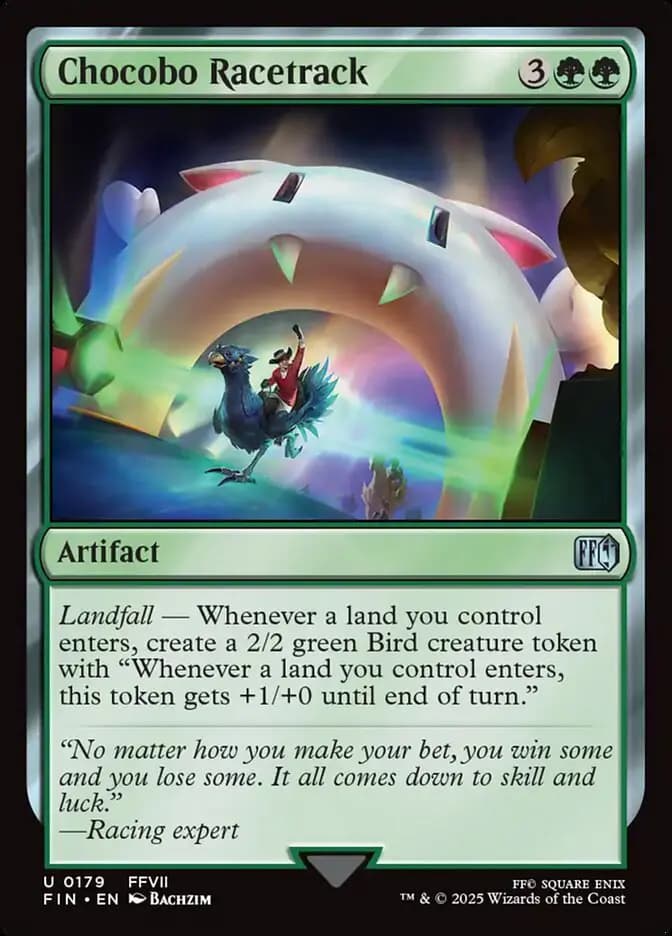 Card image of Chocobo Racetrack