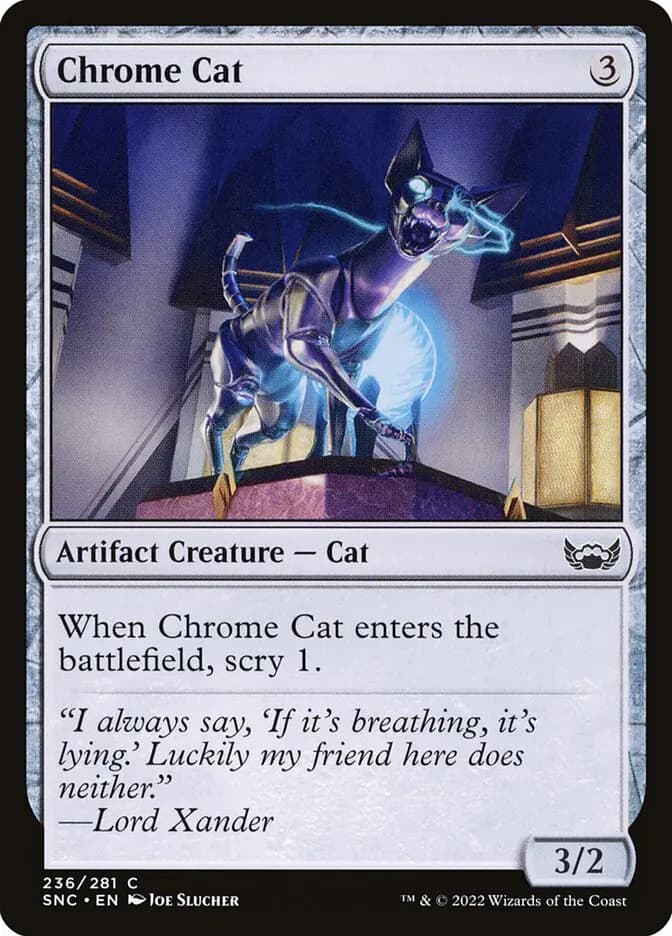 Card image of Chrome Cat