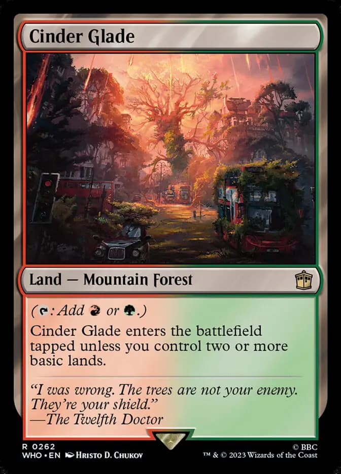 Card image of Cinder Glade