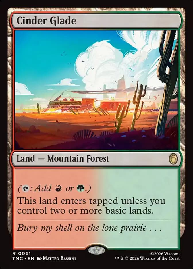 Card image of Cinder Glade