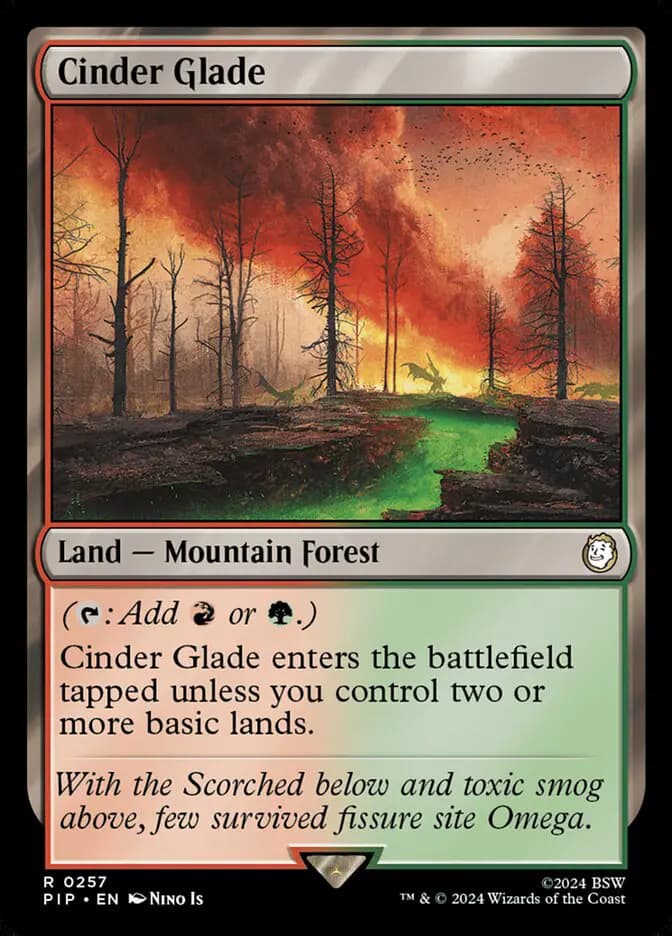 Card image of Cinder Glade
