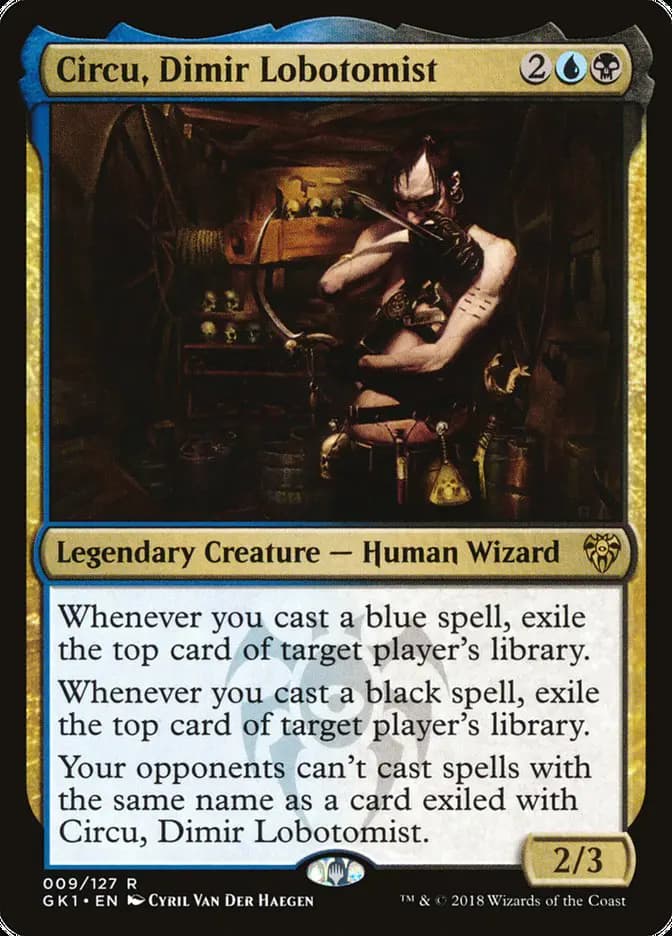 Card image of Circu, Dimir Lobotomist