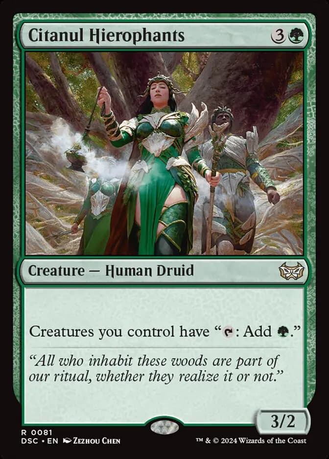 Card image of Citanul Hierophants