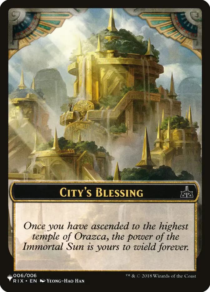 Card image of City's Blessing
