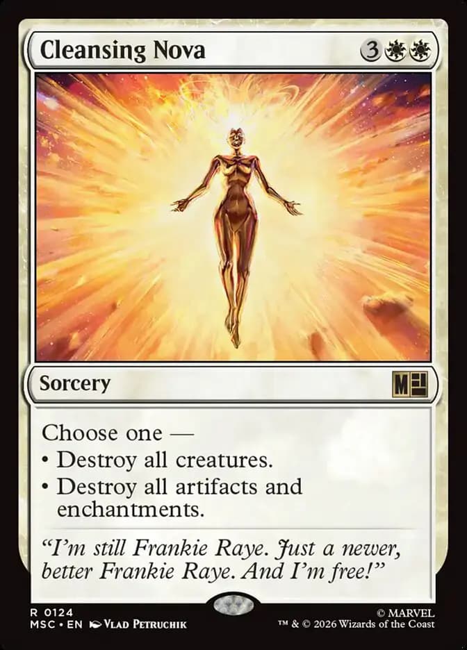 Card image of Cleansing Nova